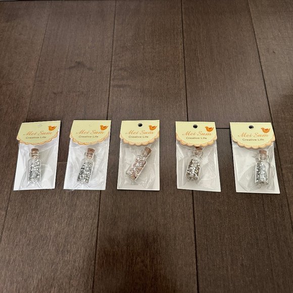 Art Supply Sparkles x 5 | Nail Art Glitters | Glitter Art Crafts - Picture 1 of 3